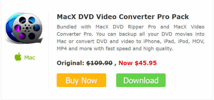 MacX DVD Converter Pro Pack Black Friday 2017